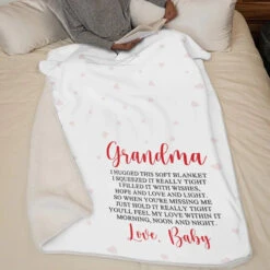 Wrap Yourself Up In My Love - Family Personalized Custom Blanket - Mother's Day, Gift For Mom, Grandma -Pawfect House Store 662359522a34d