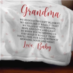 Wrap Yourself Up In My Love - Family Personalized Custom Blanket - Mother's Day, Gift For Mom, Grandma -Pawfect House Store 6623598d1902f