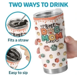 Best Fur Mom Ever - Dog & Cat Personalized Custom 3D Inflated Effect Printed Tumbler - Mother's Day, Gift For Pet Owners, Pet Lovers 7 Best Fur Mom Ever - Dog & Cat Personalized Custom 3D Inflated Effect Printed Tumbler - Mother's Day, Gift For Pet Owners, Pet Lovers -Pawfect House Store 6625e6095eede