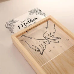 First My Mother, Forever My Friend - Family Personalized Custom Frame Light Box - Mother's Day, Gift For Mom, Grandma 9 First My Mother, Forever My Friend - Family Personalized Custom Frame Light Box - Mother's Day, Gift For Mom, Grandma -Pawfect House Store 66273a0a2a7d8