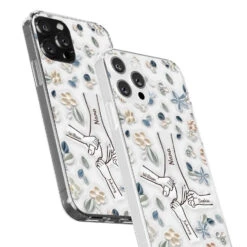 Mom, You Are My Hero - Family Personalized Custom 3D Inflated Effect Printed Clear Phone Case - Mother's Day, Gift For Mom, Grandma 9 Mom, You Are My Hero - Family Personalized Custom 3D Inflated Effect Printed Clear Phone Case - Mother's Day, Gift For Mom, Grandma -Pawfect House Store 6628780ce99c4