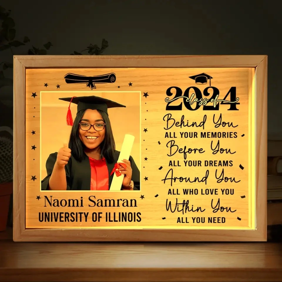 Custom Photo Happiness Is Wanting What You Get - Family Personalized Custom Frame Light Box - Graduation Gift For Siblings, Brothers, Sisters 1 Custom Photo Happiness Is Wanting What You Get - Family Personalized Custom Frame Light Box - Graduation Gift For Siblings, Brothers, Sisters