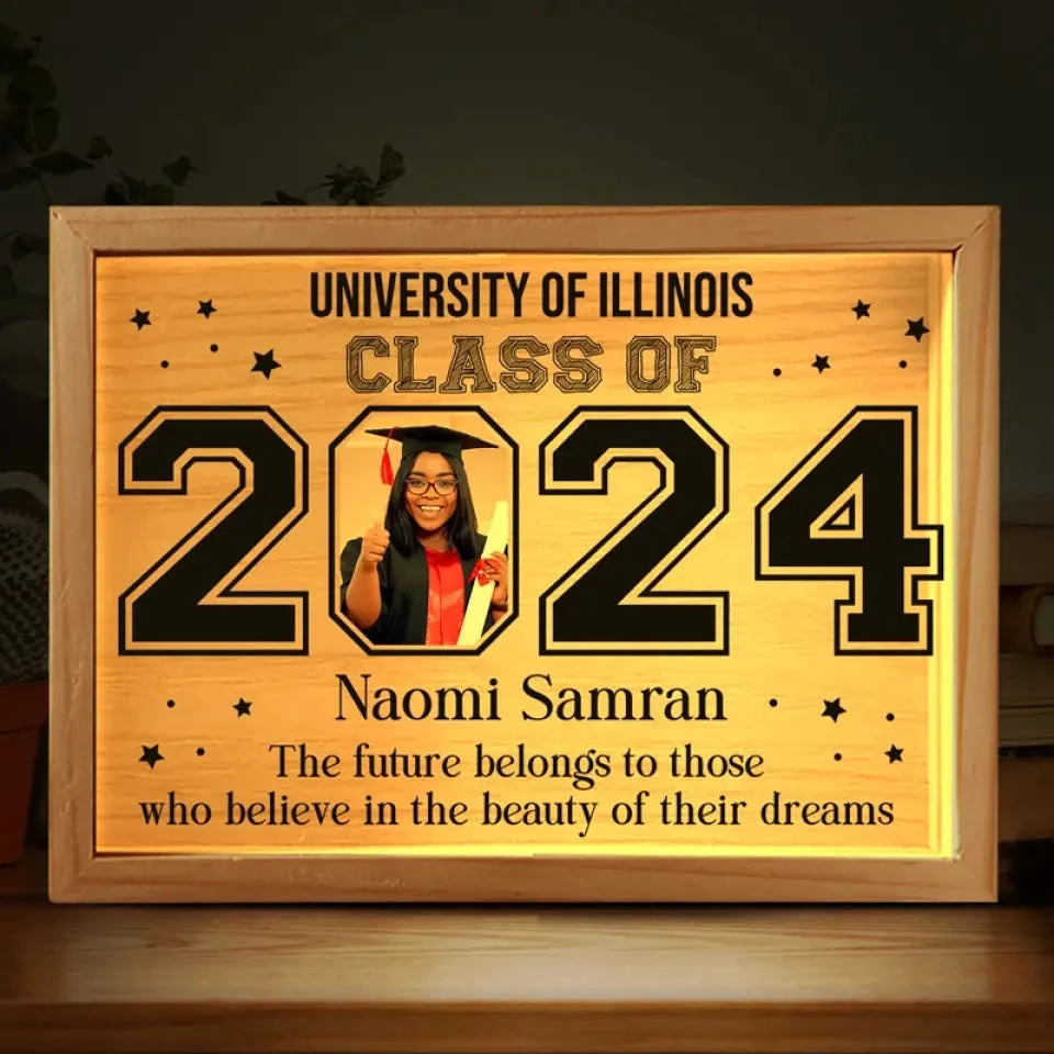 Custom Photo There Are No Secrets To Success - Family Personalized Custom Frame Light Box - Graduation Gift For Siblings, Brothers, Sisters 1 Custom Photo There Are No Secrets To Success - Family Personalized Custom Frame Light Box - Graduation Gift For Siblings, Brothers, Sisters
