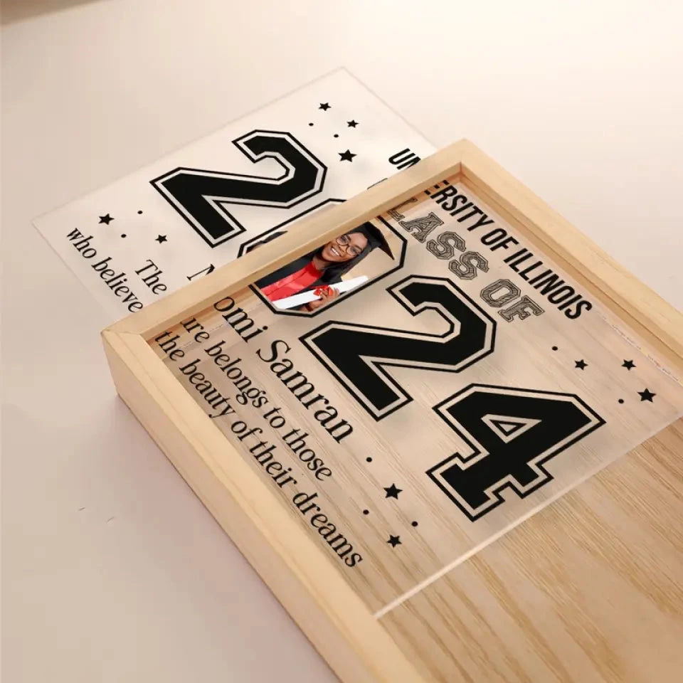 Custom Photo There Are No Secrets To Success - Family Personalized Custom Frame Light Box - Graduation Gift For Siblings, Brothers, Sisters 4 Custom Photo There Are No Secrets To Success - Family Personalized Custom Frame Light Box - Graduation Gift For Siblings, Brothers, Sisters - Image 4