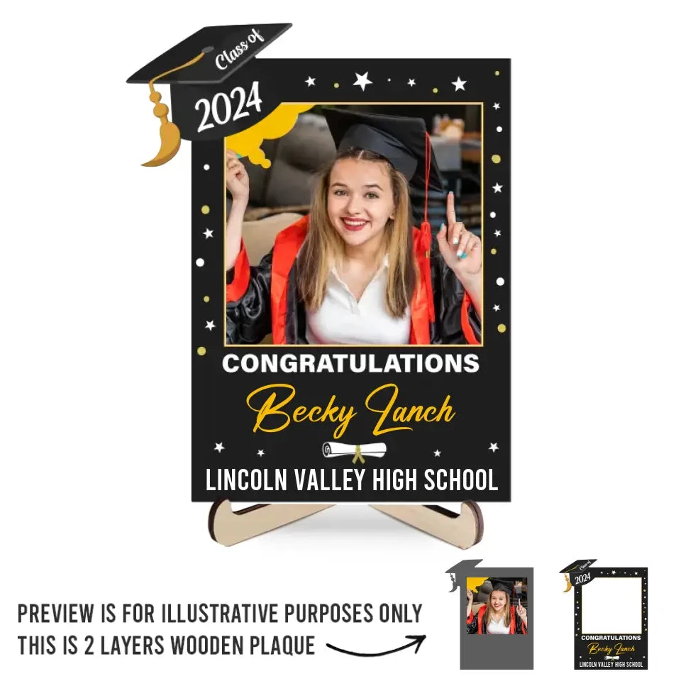 Custom Photo Forever Is Composed Of Nows - Family Personalized Custom 2-Layered Wooden Plaque With Stand - Graduation Gift For Siblings, Brothers, Sisters 2 Custom Photo Forever Is Composed Of Nows - Family Personalized Custom 2-Layered Wooden Plaque With Stand - Graduation Gift For Siblings, Brothers, Sisters - Image 2