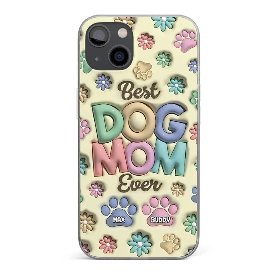 Best Fur Mom Ever - Dog & Cat Personalized Custom 3D Inflated Effect Printed Clear Phone Case - Mother's Day, Gift For Pet Owners, Pet Lovers 1 Best Fur Mom Ever - Dog & Cat Personalized Custom 3D Inflated Effect Printed Clear Phone Case - Mother's Day, Gift For Pet Owners, Pet Lovers