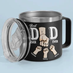Best Dad Ever, I Got Your Back - Family Personalized Custom 14oz Stainless Steel Tumbler With Handle - Father's Day, Gift For Dad, Grandpa 11 Best Dad Ever, I Got Your Back - Family Personalized Custom 14oz Stainless Steel Tumbler With Handle - Father's Day, Gift For Dad, Grandpa -Pawfect House Store 66349b43f1f78