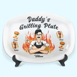 Good Food Made By You - Family Personalized Custom Platter - Father's Day, Gift For Dad, Grandpa -Pawfect House Store 6639a4fd164e4