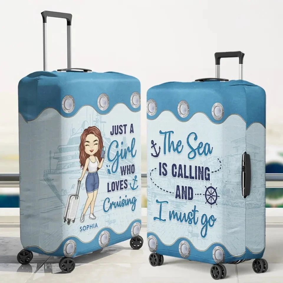 Life Is Better On A Cruise - Travel Personalized Custom Luggage Cover - Holiday Vacation Gift, Gift For Adventure Travel Lovers 3 Life Is Better On A Cruise - Travel Personalized Custom Luggage Cover - Holiday Vacation Gift, Gift For Adventure Travel Lovers - Image 3