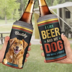 Custom Photo Dog Solves Most Of My Problems, Beer Solves The Rest - Dog Personalized Custom 4 In 1 Can Cooler Tumbler - Father's Day, Gift For Pet Owners, Pet Lovers 9 Custom Photo Dog Solves Most Of My Problems, Beer Solves The Rest - Dog Personalized Custom 4 In 1 Can Cooler Tumbler - Father's Day, Gift For Pet Owners, Pet Lovers -Pawfect House Store 663b4cf366650