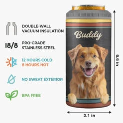 Custom Photo Dog Solves Most Of My Problems, Beer Solves The Rest - Dog Personalized Custom 4 In 1 Can Cooler Tumbler - Father's Day, Gift For Pet Owners, Pet Lovers 11 Custom Photo Dog Solves Most Of My Problems, Beer Solves The Rest - Dog Personalized Custom 4 In 1 Can Cooler Tumbler - Father's Day, Gift For Pet Owners, Pet Lovers -Pawfect House Store 663b4cf54ced6