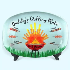 Together, You’ll Be Stronger Than Ever - Family Personalized Custom Platter - Father's Day, Gift For Dad, Grandpa -Pawfect House Store 663b598f3d555