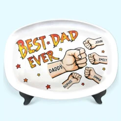 Families Are Like Fudge - Family Personalized Custom Platter - Father's Day, Gift For Dad, Grandpa 9 Families Are Like Fudge - Family Personalized Custom Platter - Father's Day, Gift For Dad, Grandpa -Pawfect House Store 663b7e11c23c4