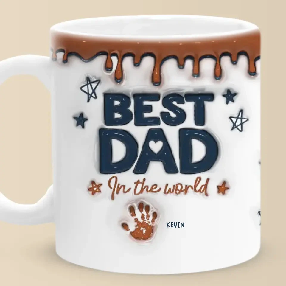 Best Grandpa In The World - Family Personalized Custom 3D Inflated Effect Printed Mug - Father's Day, Gift For Dad, Grandpa 5 Best Grandpa In The World - Family Personalized Custom 3D Inflated Effect Printed Mug - Father's Day, Gift For Dad, Grandpa - Image 5