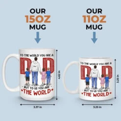 Let Love Be Genuine - Family Personalized Custom Mug - Father's Day, Gift For Dad 9 Let Love Be Genuine - Family Personalized Custom Mug - Father's Day, Gift For Dad -Pawfect House Store 6645729cf1b6e