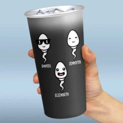 Children See Magic Because They Look For It - Family Personalized Custom Aluminum Changing Color Cup - Father's Day, Gift For Dad -Pawfect House Store 6645b6c38fe86