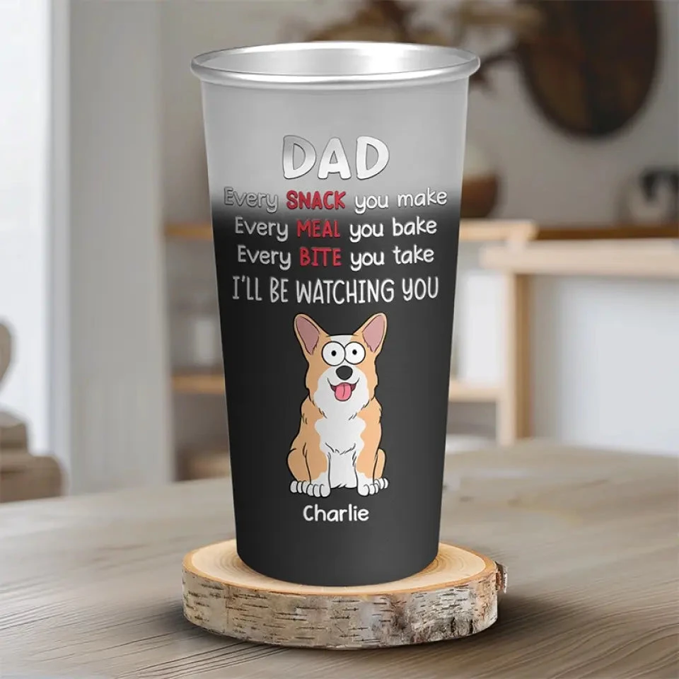 You Know That I Love Snacks - Dog Personalized Custom Aluminum Changing Color Cup - Gift For Pet Owners, Pet Lovers 1 You Know That I Love Snacks - Dog Personalized Custom Aluminum Changing Color Cup - Gift For Pet Owners, Pet Lovers