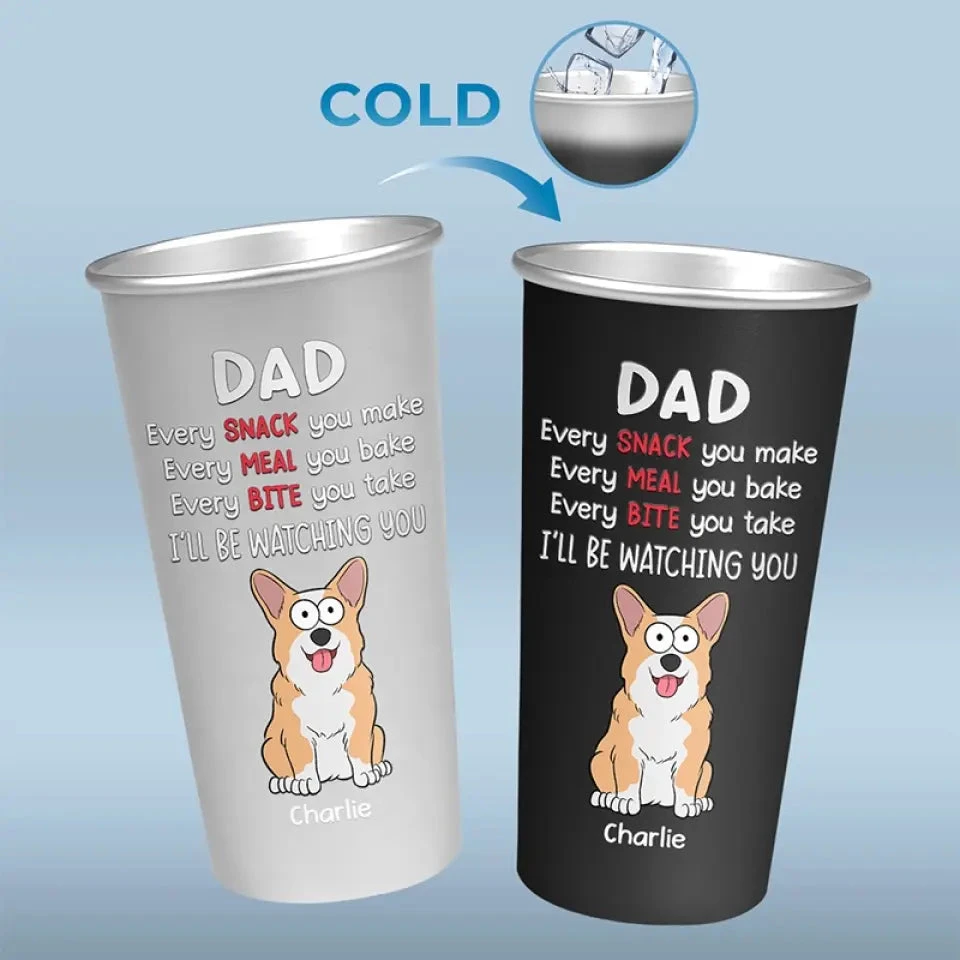 You Know That I Love Snacks - Dog Personalized Custom Aluminum Changing Color Cup - Gift For Pet Owners, Pet Lovers 4 You Know That I Love Snacks - Dog Personalized Custom Aluminum Changing Color Cup - Gift For Pet Owners, Pet Lovers - Image 4