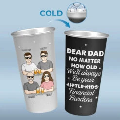 We'll Always Be Your Little Kids - Family Personalized Custom Aluminum Changing Color Cup - Father's Day, Gift For Dad, Grandpa 8 We'll Always Be Your Little Kids - Family Personalized Custom Aluminum Changing Color Cup - Father's Day, Gift For Dad, Grandpa -Pawfect House Store 66472e92e3cb1