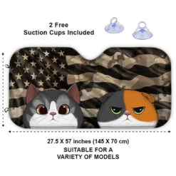 The Best Travel Pawtner Has Four Legs And A Fluffy Butt - Cat Personalized Custom Auto Windshield Sunshade, Car Window Protector - Gift For Pet Owners, Pet Lovers 6 The Best Travel Pawtner Has Four Legs And A Fluffy Butt - Cat Personalized Custom Auto Windshield Sunshade, Car Window Protector - Gift For Pet Owners, Pet Lovers -Pawfect House Store 664f0a8448696