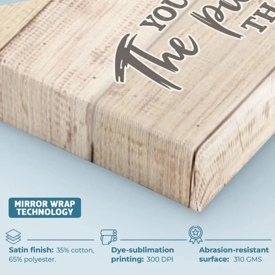 Custom Photo Always By My Side - Family Personalized Custom Horizontal Canvas - Father's Day, Gift For Dad 5 Custom Photo Always By My Side - Family Personalized Custom Horizontal Canvas - Father's Day, Gift For Dad - Image 5