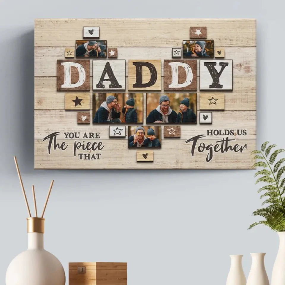 Custom Photo Always By My Side - Family Personalized Custom Horizontal Canvas - Father's Day, Gift For Dad 7 Custom Photo Always By My Side - Family Personalized Custom Horizontal Canvas - Father's Day, Gift For Dad - Image 7