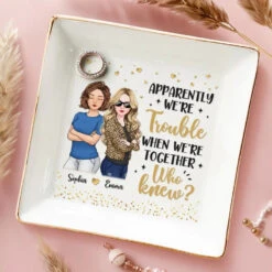 To Friendship Every Burden's Light - Bestie Personalized Custom Jewelry Dish - Gift For Best Friends, BFF, Sisters 7 To Friendship Every Burden's Light - Bestie Personalized Custom Jewelry Dish - Gift For Best Friends, BFF, Sisters -Pawfect House Store 665010ce55b89