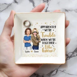 To Friendship Every Burden's Light - Bestie Personalized Custom Jewelry Dish - Gift For Best Friends, BFF, Sisters 8 To Friendship Every Burden's Light - Bestie Personalized Custom Jewelry Dish - Gift For Best Friends, BFF, Sisters -Pawfect House Store 665010cf343d1