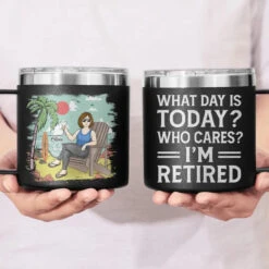 Not My Problem Anymore - Personalized Custom 14oz Stainless Steel Tumbler With Handle - Appreciation, Retirement Gift For Coworkers, Work Friends, Colleagues 9 Not My Problem Anymore - Personalized Custom 14oz Stainless Steel Tumbler With Handle - Appreciation, Retirement Gift For Coworkers, Work Friends, Colleagues -Pawfect House Store 6653f573dd35b