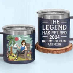 Not My Problem Anymore - Personalized Custom 14oz Stainless Steel Tumbler With Handle - Appreciation, Retirement Gift For Coworkers, Work Friends, Colleagues 13 Not My Problem Anymore - Personalized Custom 14oz Stainless Steel Tumbler With Handle - Appreciation, Retirement Gift For Coworkers, Work Friends, Colleagues -Pawfect House Store 6653f5808d8b9