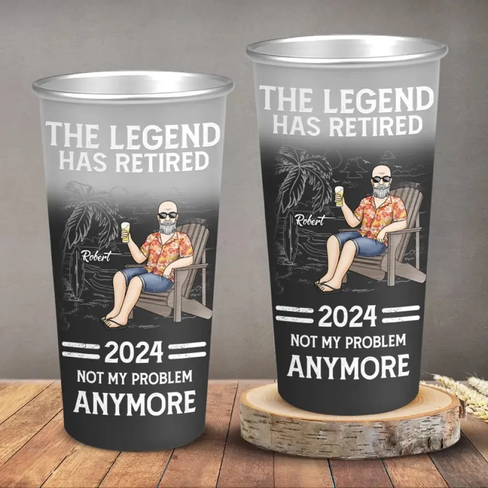 Retirement Means It Is Time For An Adventure - Personalized Custom Aluminum Changing Color Cup - Appreciation, Retirement Gift For Coworkers, Work Friends, Colleagues 1 Retirement Means It Is Time For An Adventure - Personalized Custom Aluminum Changing Color Cup - Appreciation, Retirement Gift For Coworkers, Work Friends, Colleagues