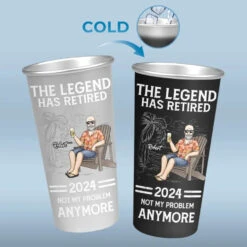 Retirement Means It Is Time For An Adventure - Personalized Custom Aluminum Changing Color Cup - Appreciation, Retirement Gift For Coworkers, Work Friends, Colleagues 8 Retirement Means It Is Time For An Adventure - Personalized Custom Aluminum Changing Color Cup - Appreciation, Retirement Gift For Coworkers, Work Friends, Colleagues -Pawfect House Store 665408143add5