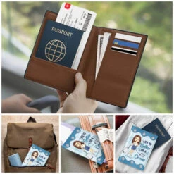 Adventures Fill The Heart And Soul - Travel Personalized Custom Passport Cover, Passport Holder - Holiday Vacation Gift, Gift For Adventure Travel Lovers -Pawfect House Store 66558c55c9050