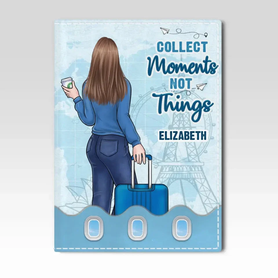 It's Summertime, If Not Now Then When - Travel Personalized Custom Passport Cover, Passport Holder - Holiday Vacation Gift, Gift For Adventure Travel Lovers 2 It's Summertime, If Not Now Then When - Travel Personalized Custom Passport Cover, Passport Holder - Holiday Vacation Gift, Gift For Adventure Travel Lovers - Image 2