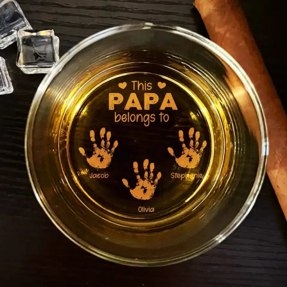 Everyone Needs A House To Live In - Family Personalized Custom Whiskey Glass - Father's Day, Gift For Dad, Grandpa 1 Everyone Needs A House To Live In - Family Personalized Custom Whiskey Glass - Father's Day, Gift For Dad, Grandpa