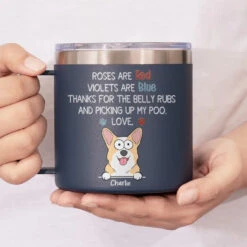 Dogs Are Love On Four Legs - Dog Personalized Custom 14oz Stainless Steel Tumbler With Handle - Gift For Pet Owners, Pet Lovers 9 Dogs Are Love On Four Legs - Dog Personalized Custom 14oz Stainless Steel Tumbler With Handle - Gift For Pet Owners, Pet Lovers -Pawfect House Store 6656db9737914