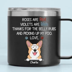 Dogs Are Love On Four Legs - Dog Personalized Custom 14oz Stainless Steel Tumbler With Handle - Gift For Pet Owners, Pet Lovers 11 Dogs Are Love On Four Legs - Dog Personalized Custom 14oz Stainless Steel Tumbler With Handle - Gift For Pet Owners, Pet Lovers -Pawfect House Store 6656dcf9531f6