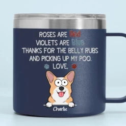 Dogs Are Love On Four Legs - Dog Personalized Custom 14oz Stainless Steel Tumbler With Handle - Gift For Pet Owners, Pet Lovers 12 Dogs Are Love On Four Legs - Dog Personalized Custom 14oz Stainless Steel Tumbler With Handle - Gift For Pet Owners, Pet Lovers -Pawfect House Store 6656dcfb0014d