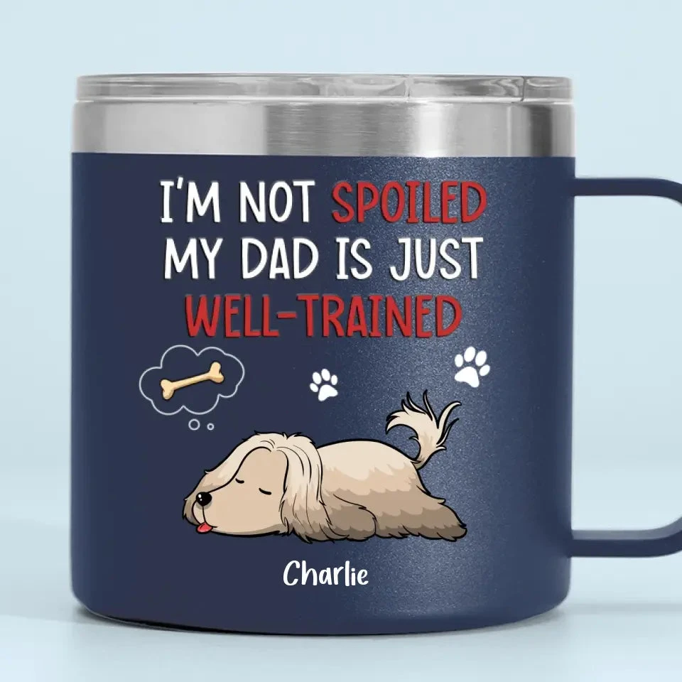 Dogs Are Bundles Of Love Wrapped In Fur - Dog Personalized Custom 14oz Stainless Steel Tumbler With Handle - Gift For Pet Owners, Pet Lovers 6 Dogs Are Bundles Of Love Wrapped In Fur - Dog Personalized Custom 14oz Stainless Steel Tumbler With Handle - Gift For Pet Owners, Pet Lovers - Image 6