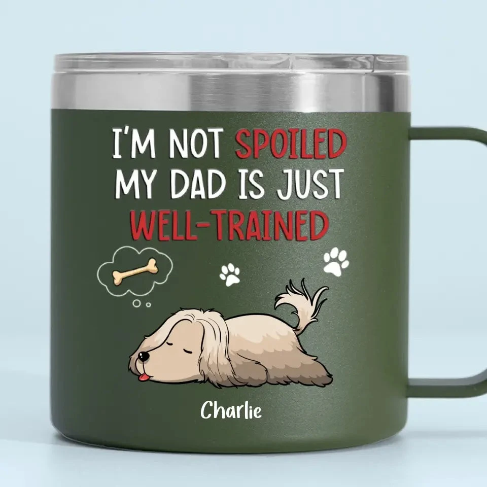 Dogs Are Bundles Of Love Wrapped In Fur - Dog Personalized Custom 14oz Stainless Steel Tumbler With Handle - Gift For Pet Owners, Pet Lovers 7 Dogs Are Bundles Of Love Wrapped In Fur - Dog Personalized Custom 14oz Stainless Steel Tumbler With Handle - Gift For Pet Owners, Pet Lovers - Image 7