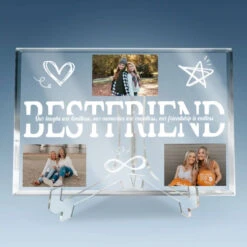 Custom Photo Our Laughs Are Limitless & Our Memories Are Countless - Bestie Personalized Custom Rectangle Shaped Acrylic Plaque - Gift For Best Friends, BFF, Sisters 11 Custom Photo Our Laughs Are Limitless & Our Memories Are Countless - Bestie Personalized Custom Rectangle Shaped Acrylic Plaque - Gift For Best Friends, BFF, Sisters -Pawfect House Store 6656ee2189c65