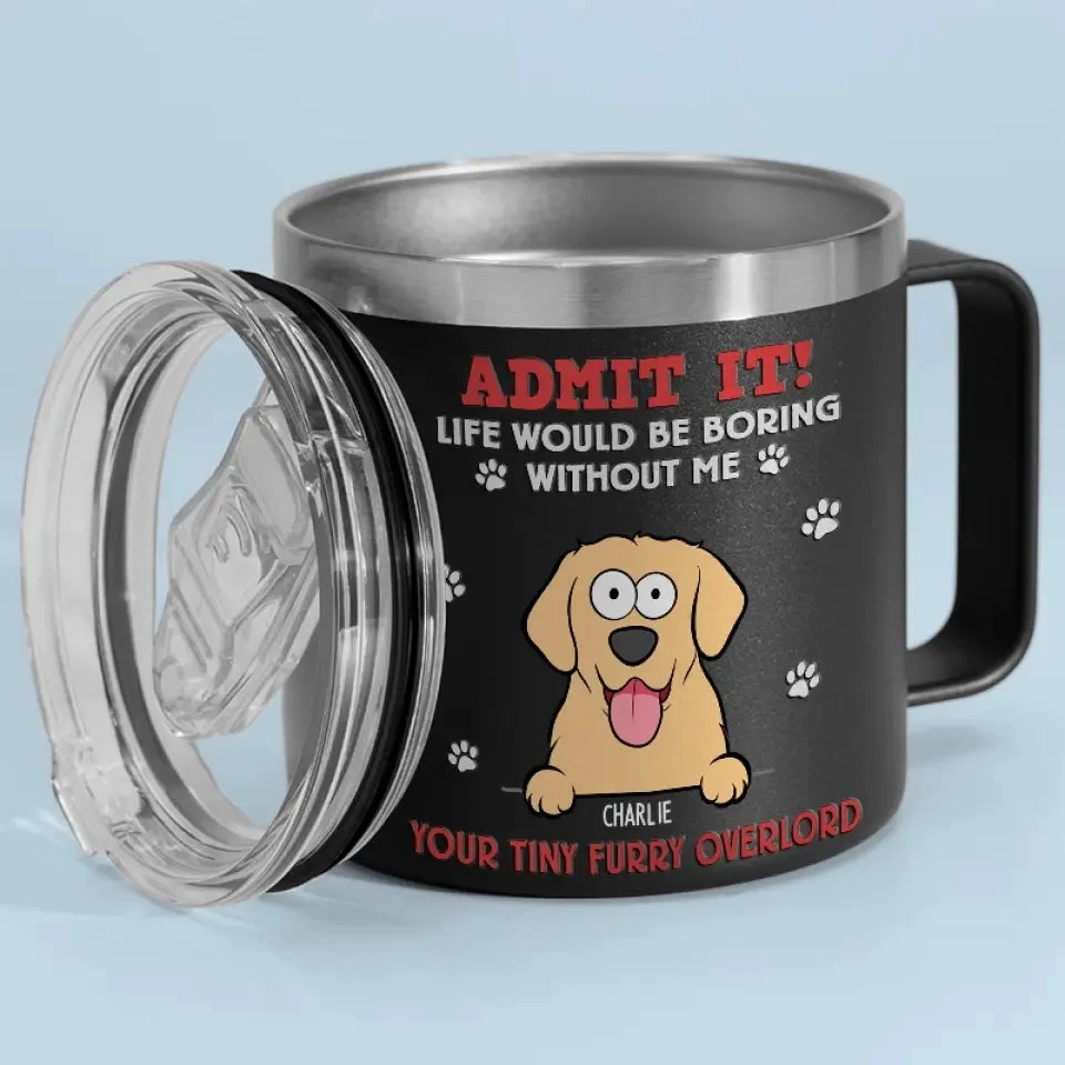 The Love Of A Pet Is A Blessing - Dog & Cat Personalized Custom 14oz Stainless Steel Tumbler With Handle - Gift For Pet Owners, Pet Lovers 2 The Love Of A Pet Is A Blessing - Dog & Cat Personalized Custom 14oz Stainless Steel Tumbler With Handle - Gift For Pet Owners, Pet Lovers - Image 2