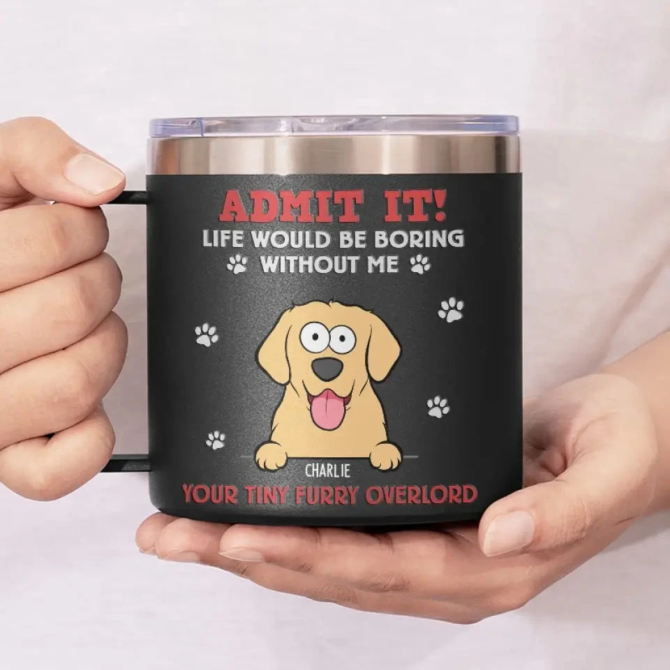The Love Of A Pet Is A Blessing - Dog & Cat Personalized Custom 14oz Stainless Steel Tumbler With Handle - Gift For Pet Owners, Pet Lovers 3 The Love Of A Pet Is A Blessing - Dog & Cat Personalized Custom 14oz Stainless Steel Tumbler With Handle - Gift For Pet Owners, Pet Lovers - Image 3