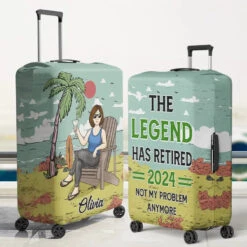 Not My Problem Anymore - Personalized Custom Luggage Cover - Appreciation, Retirement Gift For Coworkers, Work Friends, Colleagues, Travel Lovers 8 Not My Problem Anymore - Personalized Custom Luggage Cover - Appreciation, Retirement Gift For Coworkers, Work Friends, Colleagues, Travel Lovers -Pawfect House Store 66580e81dc20d