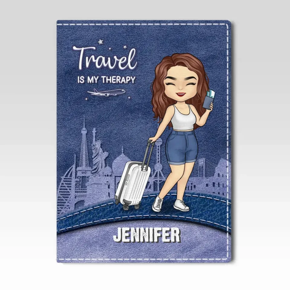 All I Want Is Love A Passport - Travel Personalized Custom Passport Cover, Passport Holder - Holiday Vacation Gift, Gift For Adventure Travel Lovers 2 All I Want Is Love A Passport - Travel Personalized Custom Passport Cover, Passport Holder - Holiday Vacation Gift, Gift For Adventure Travel Lovers - Image 2