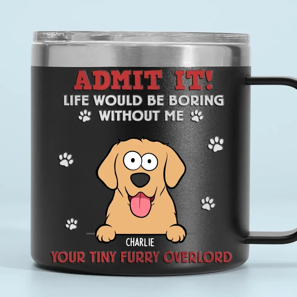 The Love Of A Pet Is A Blessing - Dog & Cat Personalized Custom 14oz Stainless Steel Tumbler With Handle - Gift For Pet Owners, Pet Lovers 5 The Love Of A Pet Is A Blessing - Dog & Cat Personalized Custom 14oz Stainless Steel Tumbler With Handle - Gift For Pet Owners, Pet Lovers - Image 5
