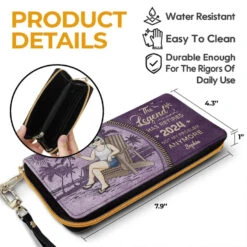 The Legend Has Retired, It's Not My Problem Anymore - Personalized Custom Leather Long Wallet - Appreciation, Retirement Gift For Coworkers, Work Friends, Colleagues 11 The Legend Has Retired, It's Not My Problem Anymore - Personalized Custom Leather Long Wallet - Appreciation, Retirement Gift For Coworkers, Work Friends, Colleagues -Pawfect House Store 66597f9dc6d8d