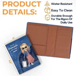 Exploring The World, Travel By Travel - Travel Personalized Custom Passport Cover, Passport Holder - Holiday Vacation Gift, Gift For Adventure Travel Lovers 8 Exploring The World, Travel By Travel - Travel Personalized Custom Passport Cover, Passport Holder - Holiday Vacation Gift, Gift For Adventure Travel Lovers -Pawfect House Store 66597fe317cb4