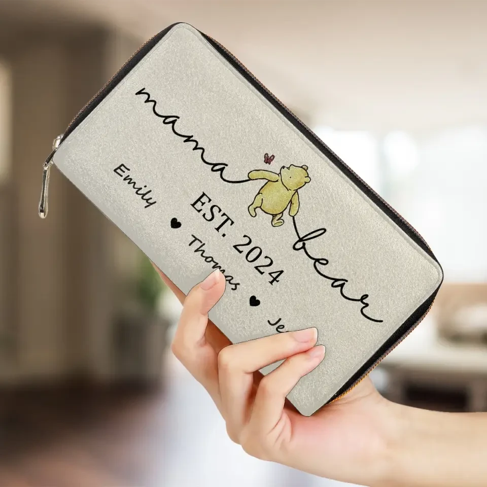 We Have The Best Nana Ever - Family Personalized Custom Leather Long Wallet - Mother's Day, Gift For Mom, Grandma 3 We Have The Best Nana Ever - Family Personalized Custom Leather Long Wallet - Mother's Day, Gift For Mom, Grandma - Image 3