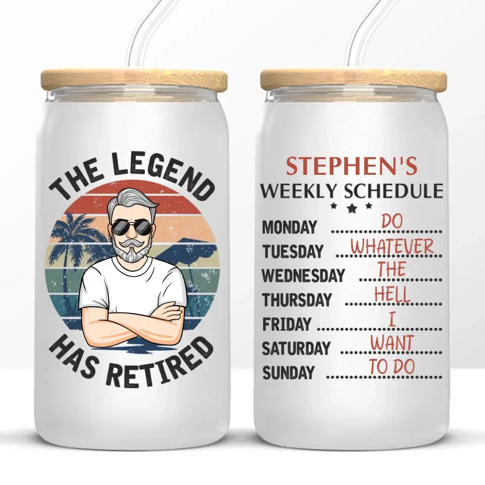 Life's Real Journey Begins At Retirement - Personalized Custom Glass Cup, Iced Coffee Cup - Appreciation, Retirement Gift For Coworkers, Work Friends, Colleagues 6 Life's Real Journey Begins At Retirement - Personalized Custom Glass Cup, Iced Coffee Cup - Appreciation, Retirement Gift For Coworkers, Work Friends, Colleagues - Image 6